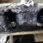 Walnut Shell Blasting Toyota LandCruiser V8 Inlet Port Before Cleaning 2 Walnut Shell Blasting Toyota LandCruiser V8 Inlet Port Before Cleaning 2