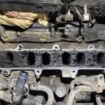 Walnut Shell Blasting Toyota LandCruiser V8 Inlet Port Before Cleaning 1 Walnut Shell Blasting Toyota LandCruiser V8 Inlet Port Before Cleaning 1